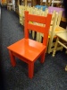 červená židle